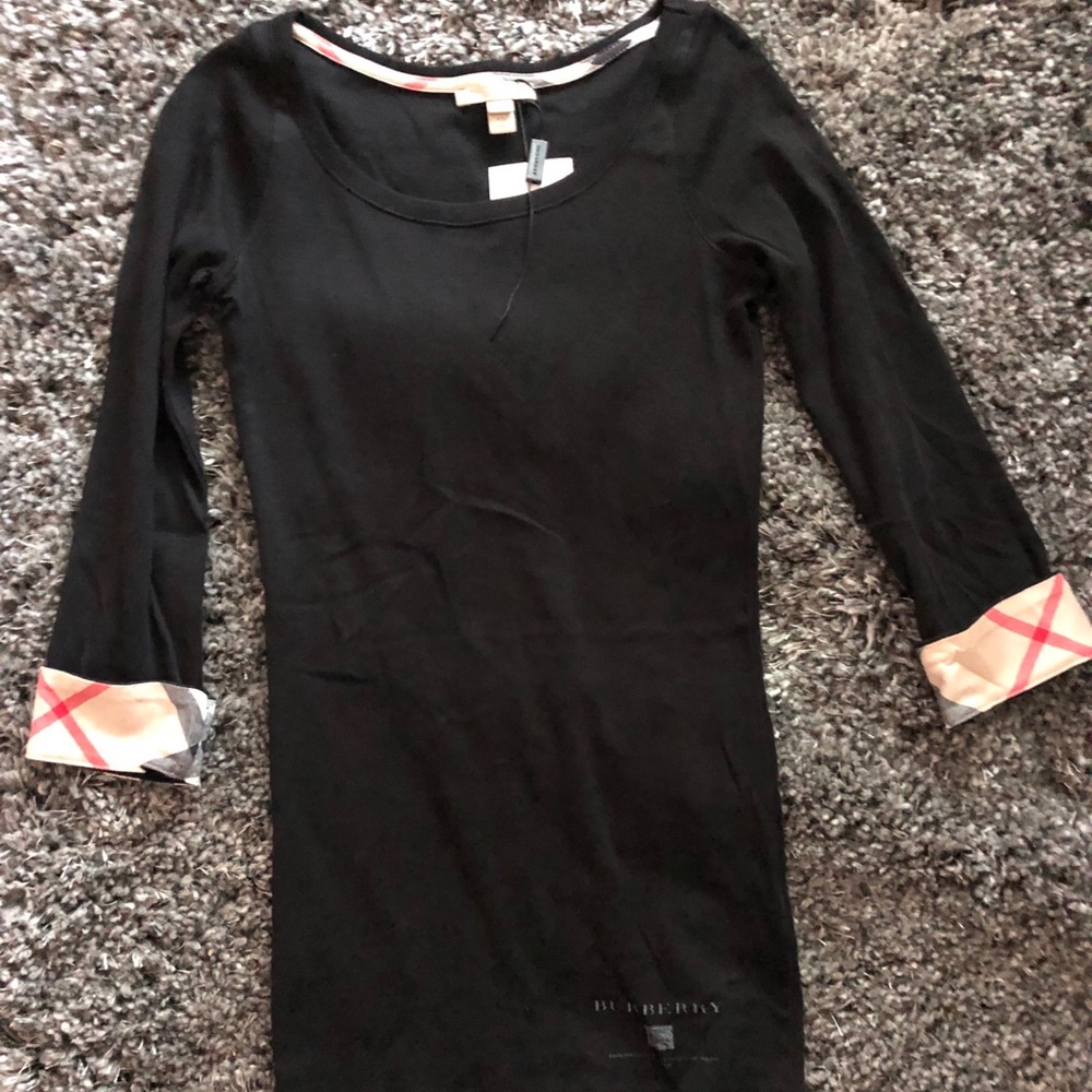 Burberry 3/4 sleeve shirt